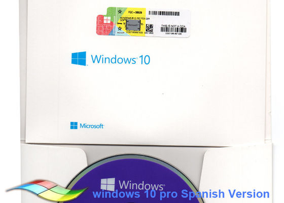 China Etiqueta engomada española del OEM de Windows 10 de la versión para la etiqueta engomada casera del Coa de Windows de la PC proveedor