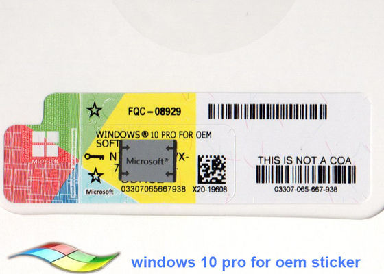 China Windows 10 sistemas operativos dominantes del software 64Bit del producto en línea activa la licencia auténtica a estrenar proveedor