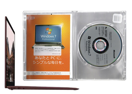 China Software del sistema original del 100% Windows 7/medios del DVD de Fpp del triunfo 7 proveedor