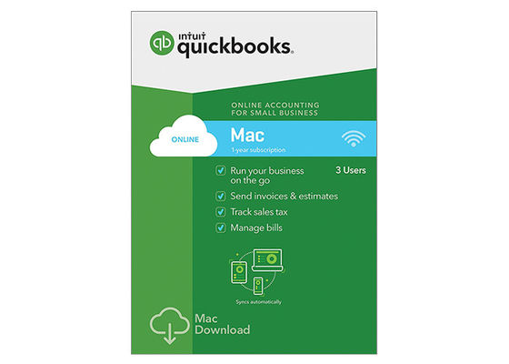 China Suscripción de un año 2017 de QuickBooks del mac del software en línea de la mesa proveedor