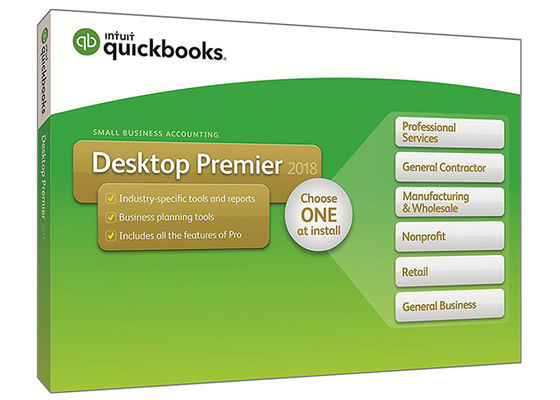 China Edición Quickbooks favorable 2017 de la industria con el usuario de la nómina de pago 4, empresa 2017 de Quickbooks proveedor