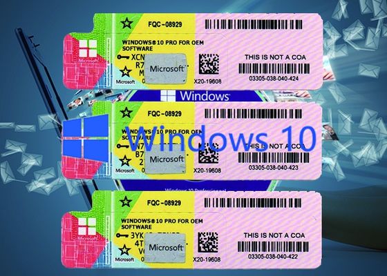 China Lengua multi de los sistemas dominantes del software 64BIT del producto auténtico de Windows 10, Windows 10 favorable Keycode proveedor