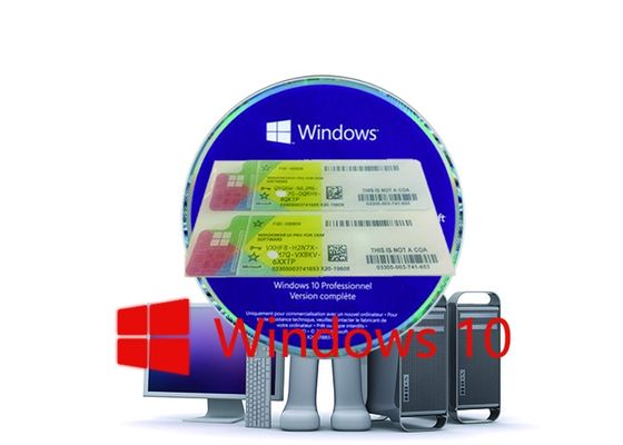 China 100% seriales de trabajo cierran el pedazo que la versión completa en línea activa, favorable etiqueta engomada de la llave 64 del producto de Windows 10 del Coa de Windows 10 proveedor