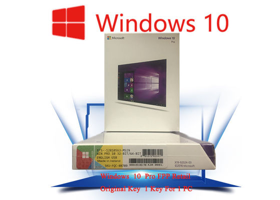 China Software auténtico FQC adaptable Windows 10 FPP del paquete original del 100% proveedor