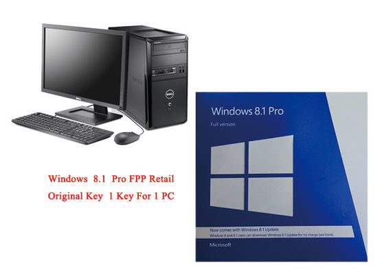 China Software de 64 pedazos de Microsoft Windows 8,1 llenos de la versión de la PC el favorable en línea activa proveedor