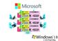 Etiqueta engomada de la licencia de Windows 10 llenos adaptables dominantes multi de la versión del OS del producto FQC 64/32bit de Windows 10 de la lengua favorable proveedor