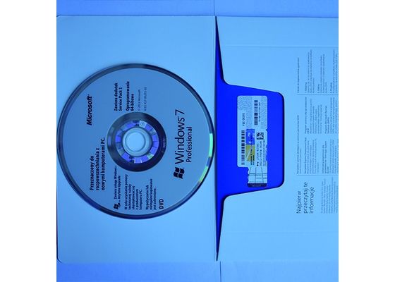 China Llave profesional del producto sistema operativo/W7 del DVD de Microsoft Windows 7 proveedor