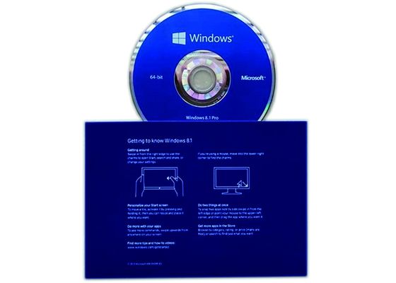 China Software completo de la versión de Windows 8,1 de los sistemas operativos auténticos del Pro Pack 64bit proveedor