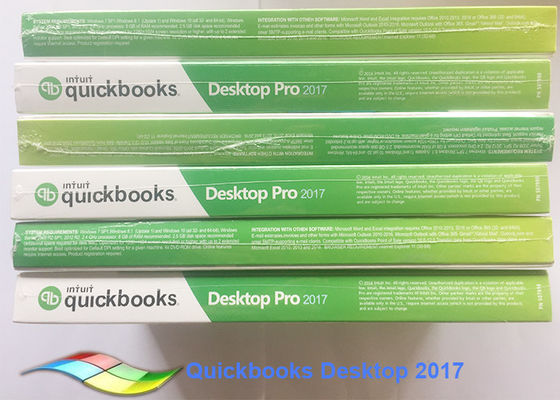 China Viejo software 2017 de la mesa de QuickBooks de la versión 1-User, nómina de pago de la mesa de Quickbooks proveedor