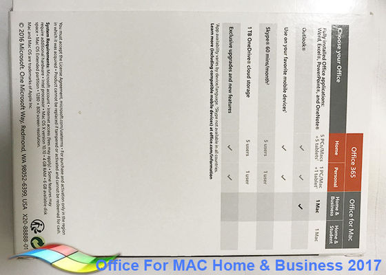 China El Office Home auténtico y el negocio 2016 para la transferencia directa del mac en línea activan proveedor