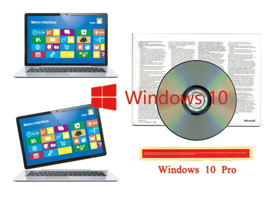 China Etiqueta engomada del OEM de Windows 10 originales españoles del software de la versión 1pk DSP favorable que empaqueta 64bit proveedor
