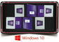 Caja auténtica original de la venta al por menor de la marca de Windows 10 FPP el 100% del pedazo de Microsoft 64 proveedor